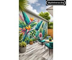 Wall art painting