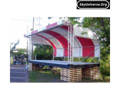 Outdoor stage