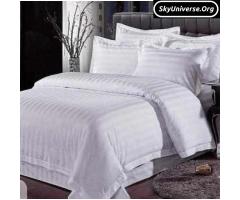 Elegant plain striped Duvets/comforter sets - 2