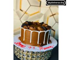 Brown lovers it's ur birthday cake