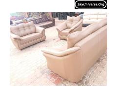 6SEATER LUXURIOUS LEATHER SOFA - 2