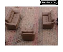 6SEATER LUXURIOUS LEATHER SOFA - 5