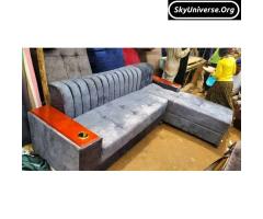 Six seater l sofa - 4