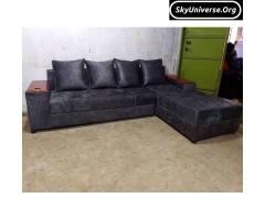 L sofa set with cushions