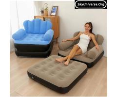 Air pump chair bed