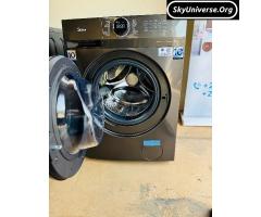 Midea 10KG Front Load Smart Washing Machine with Lunar Dial, 14 Programs, Fully Automatic Washe - 2