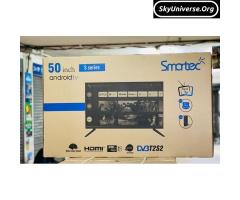 Smartec 50-Inch Full HD Smart TV; Frameless Android