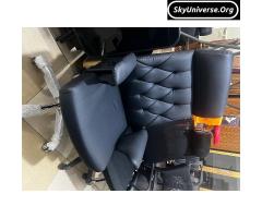Highback leather chair - 4