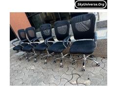 Swivel chair , meshed back - 2