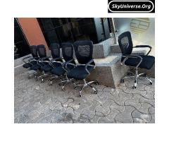 Swivel chair , meshed back - 3