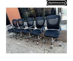 Swivel chair , meshed back - 4