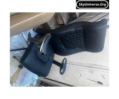 Highback leather office chair - 4