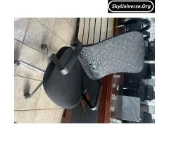 Short back functional chair