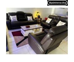 Recliner sofa set - 5
