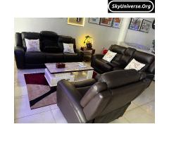 Recliner sofa set - 6