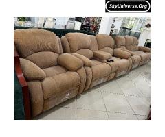 Fabric recliner sofas - 2