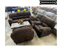 Fabric recliner sofas - 5