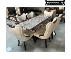6 seater dining set - 8