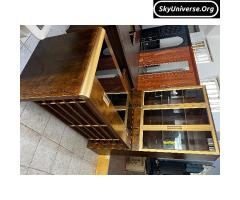 Office set(table plus bookshelf )