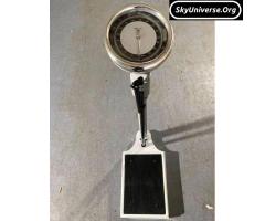 Mechanical weighing scale with height