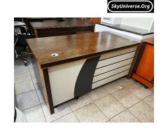 Hybrid executive office desk