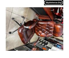 Highback leather office chair