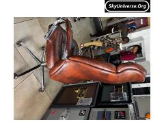 Highback leather office chair - 7