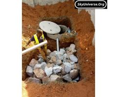 BIO DIGESTER SEPTIC TANK CONSTRUCTION IN UGANDA - 2